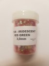 Glitterflakes Irid Red/Green 3mm